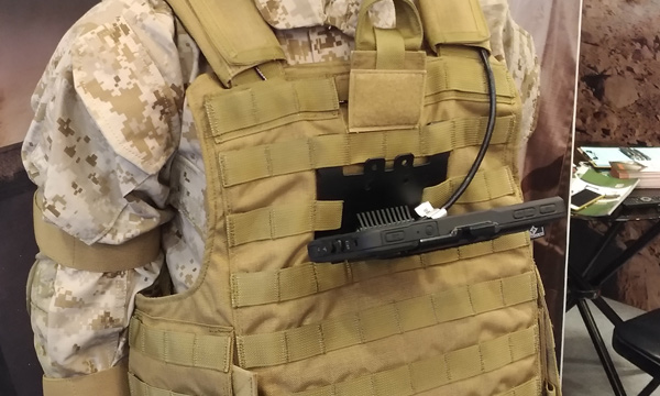 La tablette durcie MX50 de Getac. Photo © Le Journal de l'Aviation - tous droits réservés