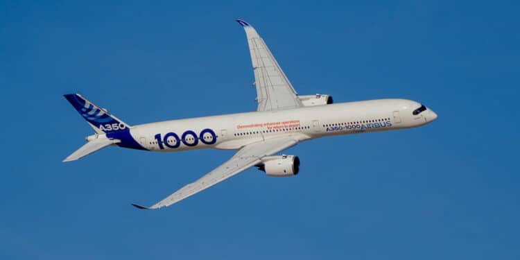 Airbus a vendu 7 gros-porteurs A350-1000 à un client qui n'a pas été dévoilé durant le mois d'août. Photo © Airbus