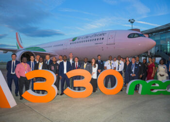 Air Côte d’Ivoire avait réceptionné son premier A330-900 le 4 septembre. Photo Air Côte d’Ivoire